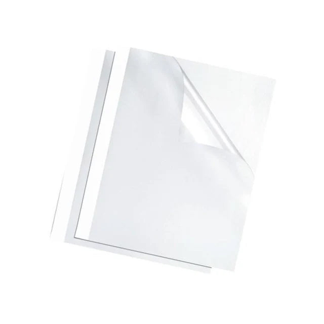 COPERTI TERMICE 8MM 150+200G/MP TRANSPARENTE 100/TCUT FELLOWES COPERTI TERMICE 8MM 150+200G/MP TRANSPARENTE 100/TCUT FELLOWES